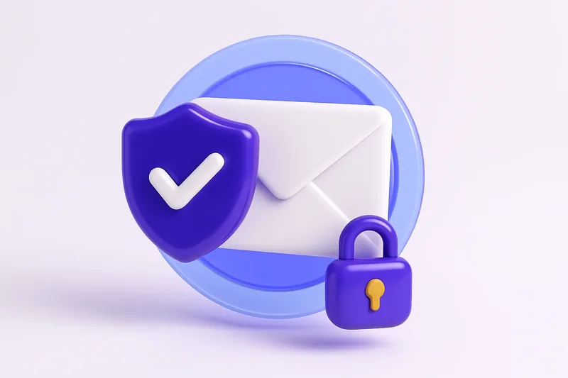 Business email security — spam filtering, virus protection and SPF DKIM DMARC authentication